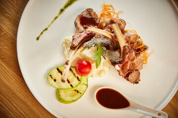 grilled ribs