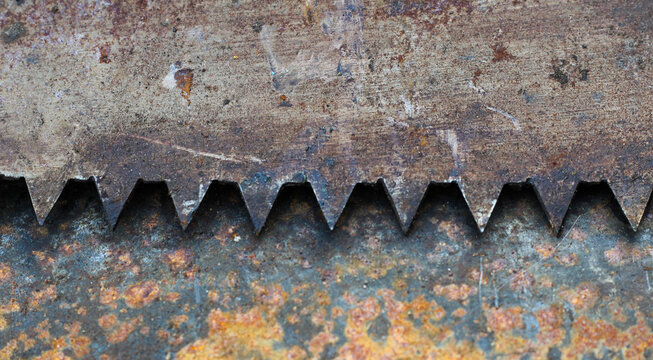 They rusted part of the saw