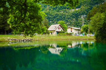 house on the river