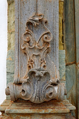 Ancient Baroque Ornament, Tiradentes, Minas Gerais, Brazil 