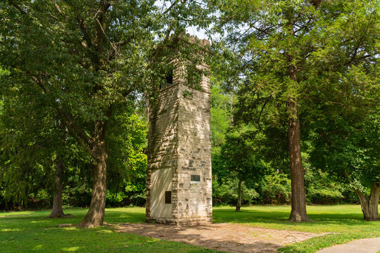 Tower In Oak Ridge Cemetery