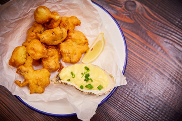 fried chicken nuggets