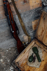 shotgun and grenade weapons in World War II