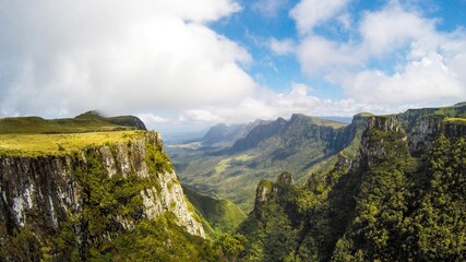 Espraiado Canyon - Urubici. View of the beautiful canyon in Santa Catarina