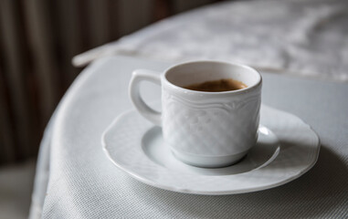 Espresso. Coffee time. Coffee cup. 
