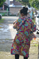 woman in traditional costume