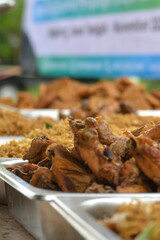 grilled chicken wings