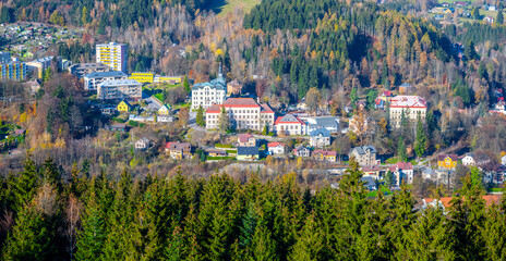 Obraz premium Tanvald Town Hall