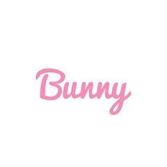 ''Bunny'' Lettering Illustration