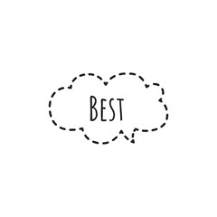 ''Best'' Word Illustration