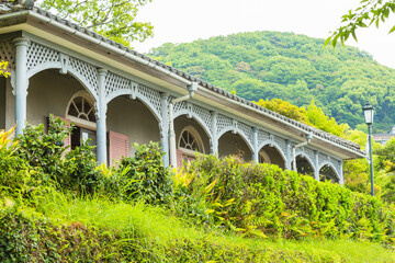 Fototapeta premium 日本 長崎県長崎市、グラバー園の旧グラバー住宅