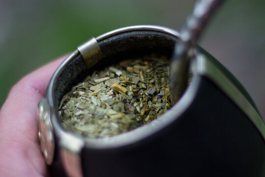 mate cebado primer plano