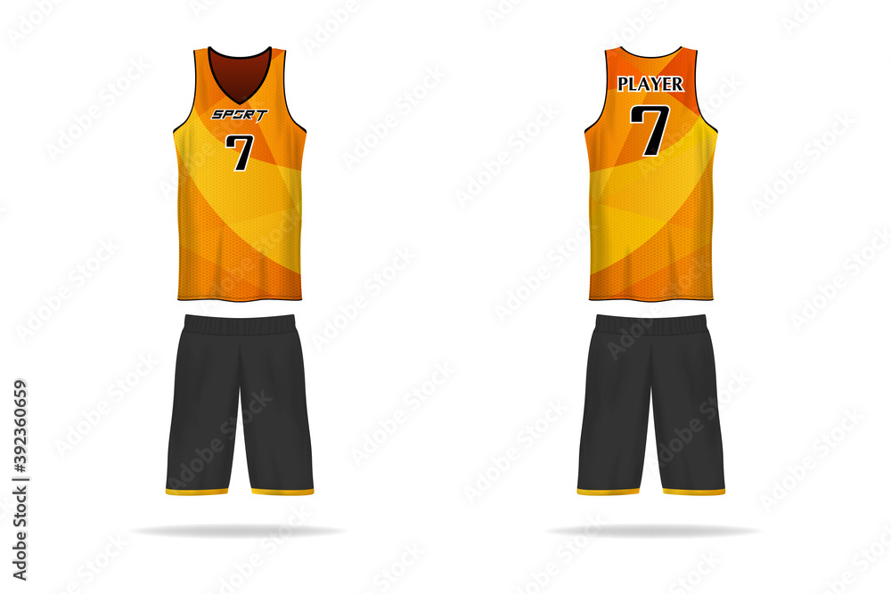 Wall mural Basketball Jersey 01