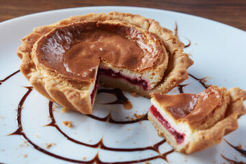 Tart with blackberry, Tarta con Zarzamora