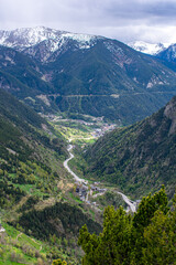 Fototapeta premium Mountain Valley