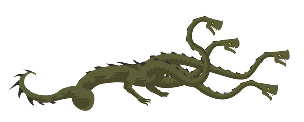 greek mythology hydra monster creature © matiasdelcarmine