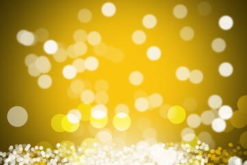 Summer bokeh yellow abstract background. beautiful effect texture color. graphic art backdrop. autumn concept image design, template banner beauty or wallpaper.