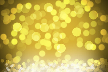 Summer bokeh yellow abstract background. beautiful effect texture color. graphic art backdrop. autumn concept image design, template banner beauty or wallpaper.