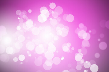 Pink light bokeh abstract background. beautiful effect texture color. graphic art backdrop. cosmetic concept image design, template banner beauty or wallpaper.
