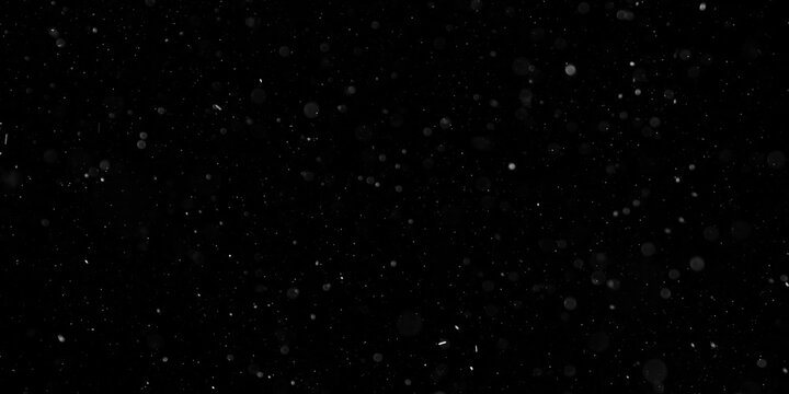 Dust Particles Stock Image In Black Background © VFX GUY