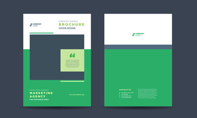 Business Brochure Cover Design, Annual Report and Company Profile Cover, Booklet and Catalog Cover  