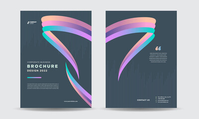 Business Brochure Cover Design, Annual Report and Company Profile Cover, Booklet and Catalog Cover  