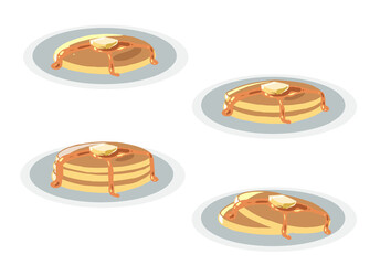 パンケーキ　はちみつ＆バター(線無し)