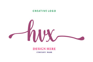 HVX lettering logo is simple, easy to understand and authoritative