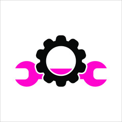 Service tool icon. editable icon and color. Vector illustration