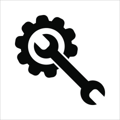 Service tool icon. editable icon and color. Vector illustration