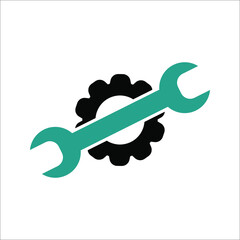Service tool icon. editable icon and color. Vector illustration