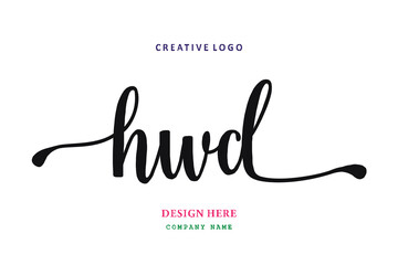 HWD lettering logo is simple, easy to understand and authoritative
