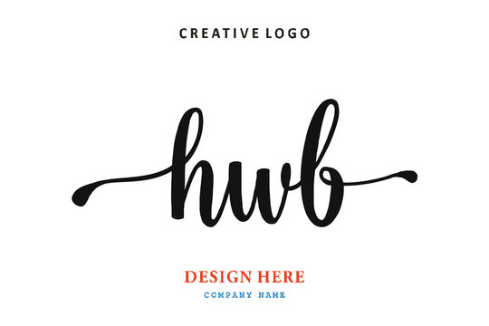 HWB lettering logo is simple, easy to understand and authoritative