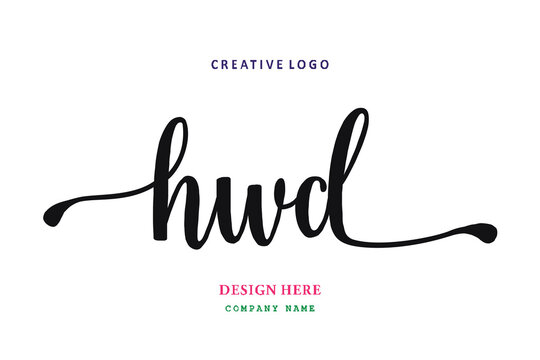 HWD lettering logo is simple, easy to understand and authoritative