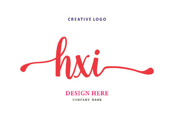 HXI lettering logo is simple, easy to understand and authoritative