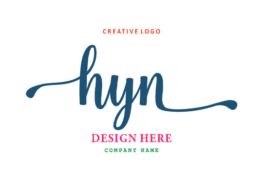 HYN lettering logo is simple, easy to understand and authoritative