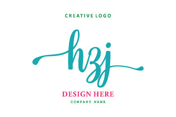 HZJ lettering logo is simple, easy to understand and authoritative