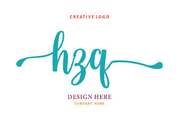 HZQ lettering logo is simple, easy to understand and authoritative
