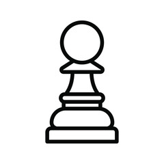 chess icon. simple icon. vector illustration 