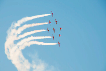 Fast Jet Formation Flying on Airshow