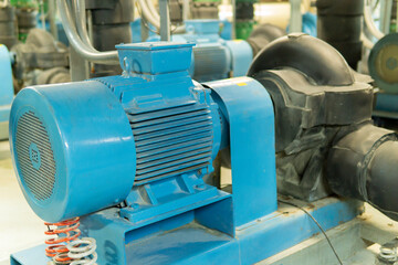 Factory motor machine equipment.Industrial business and technologies.