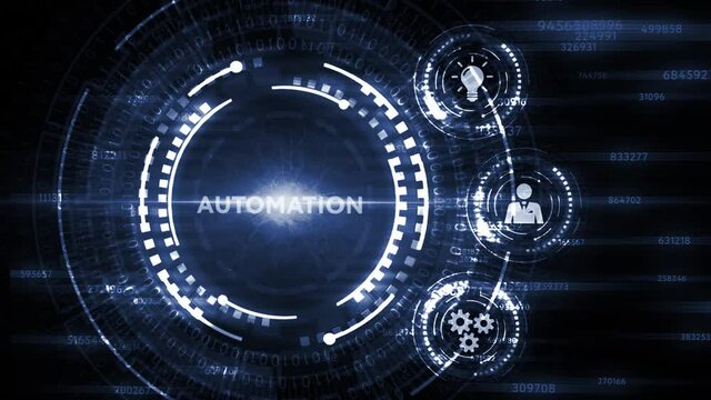Internet, business, Technology and network concept. Automation Software concept as an innovation.