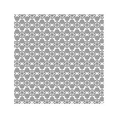 mexican flower and sun icons pattern on white background