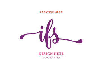 IFS lettering logo is simple, easy to understand and authoritative