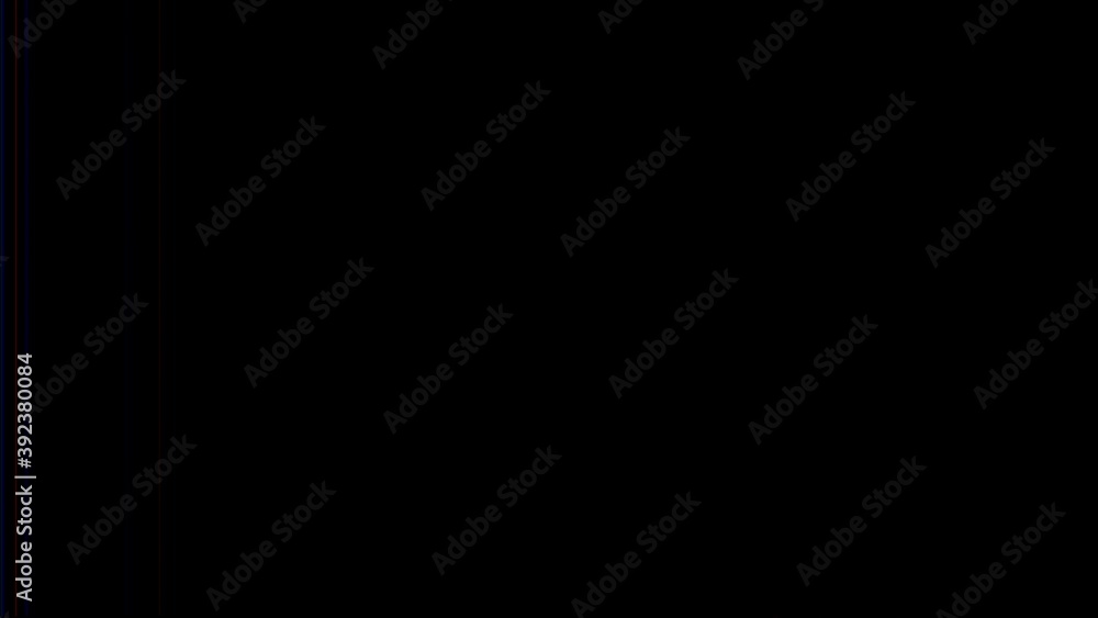 Poster fine single pixel lines flickering randomly across frame mask