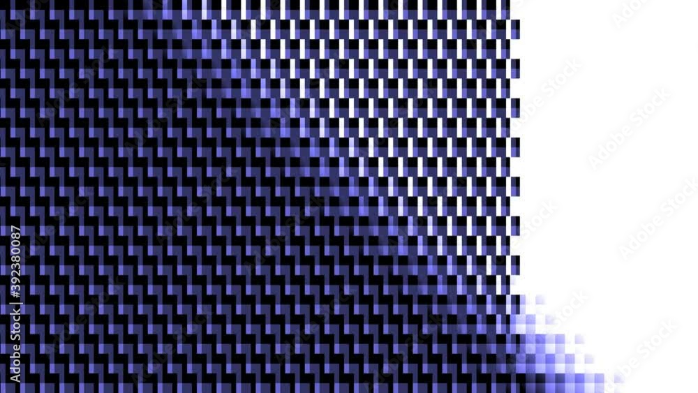 Poster low resolution moving diagonal transition wipe retro 8-bit