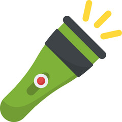 
A pocket torch used usually in adventures at dark places
