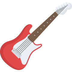 
A musical instrument guitar symbolic of concert
