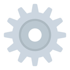
Setting and configurations with cog design icon
