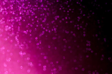  glowing light,Blurred background.Pink spring background,isolated pink bokeh on black background